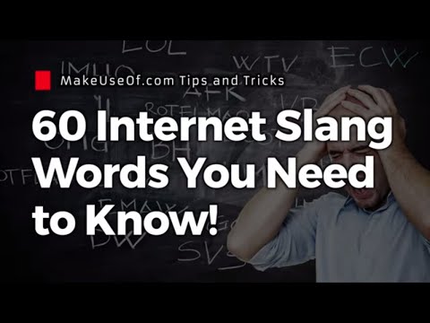 60 Internet Slang Terms You NEED to Know!